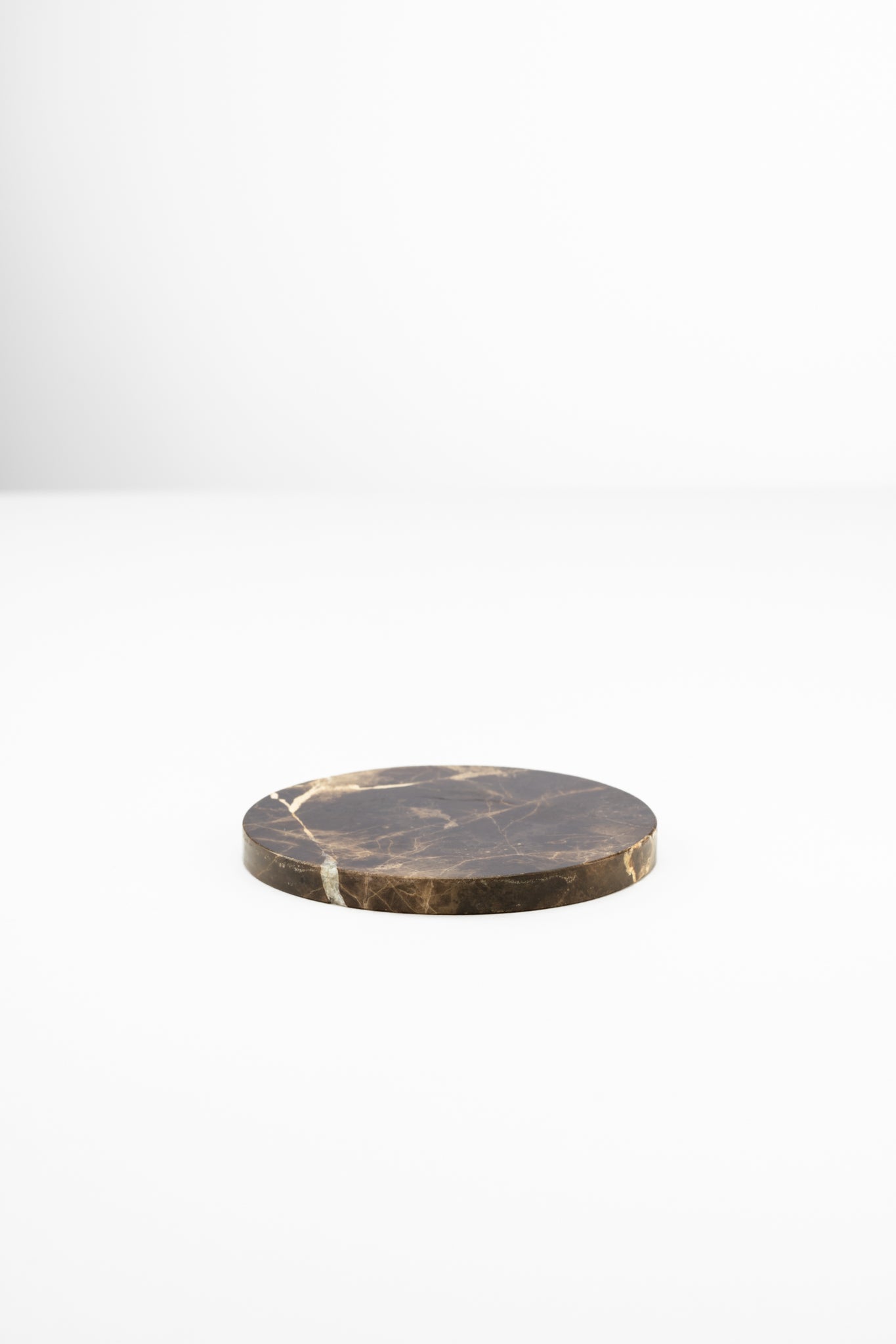 Brown Red Marble Coaster